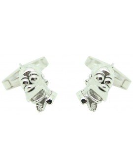 PREMIUM Sterling Silver Homer Simpson Cufflinks