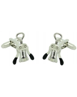 Winged Corkscrew Cufflinks