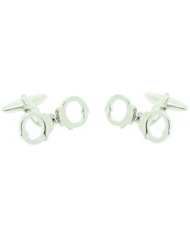 Movable Handcuffs Cufflinks