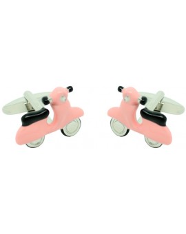 Gemelos para camisa Scooter Rosa