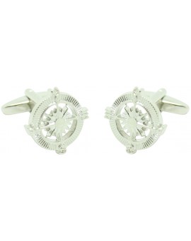 Wind Rose Cufflinks 