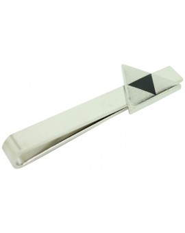 Silver Plated Zelda Tie Bar 