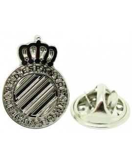 Silver Plated Espanyol FC Pin