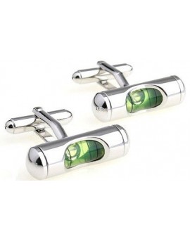 Green Level Cufflinks 