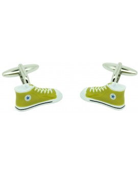 Green Converse Cufflinks 