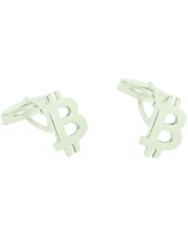 PREMIUM Sterling Silver BITCOIN Cufflinks