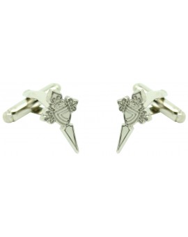 Silver Plated Celta de Vigo Cufflinks 