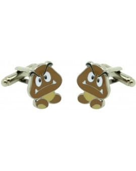 Goomba Mario Bros. Cufflinks 