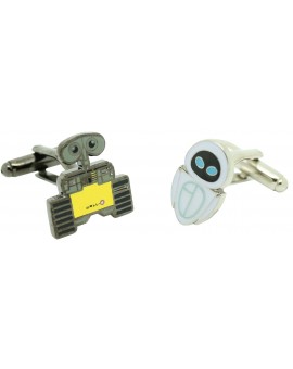 Cufflinks for shirt WALL-E and EVA color