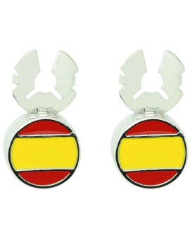 Cover button flag of Spain