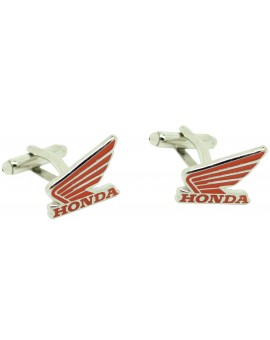 Boutons de manchette Honda Motos rouges en gros