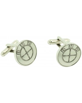 BMW logo cufflinks plated