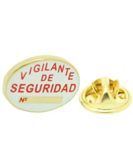 Lapel pin Security monitor