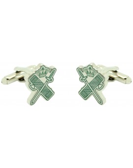 Cufflinks for shirt Lictors beam and sword Guardia Civil