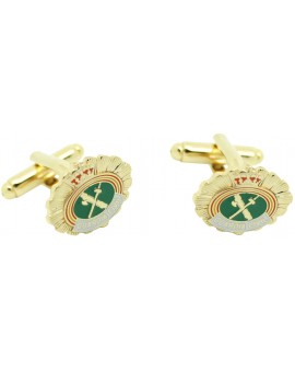Cufflinks for shirt Civil Guard plate