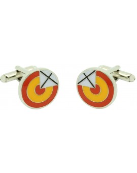 Cufflinks for Spain and San Andrés Cruz rosette shirt