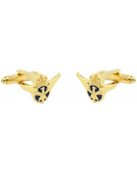 Cufflinks for shirt Insignia commercial pilot logo