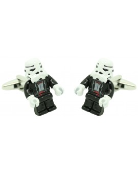 Gemelos para camisa Lego stormtrooper Star Wars
