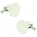  Cufflinks for plain roundel shirt to engraving your initials
