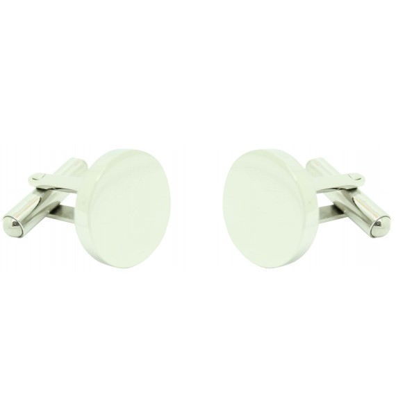  Cufflinks for plain roundel shirt to engraving your initials