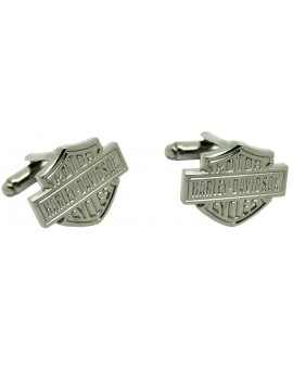 Boutons de manchette Harley Davidson en noir en gros
