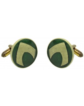 Cufflinks of Aquaman green