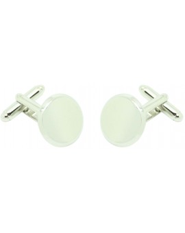 Gemelos para camisa circulo botón 15mm para grabar