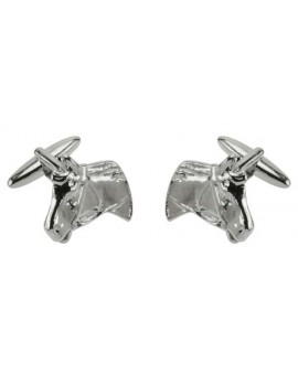 Gemelos para camisa cabeza de caballo arnés