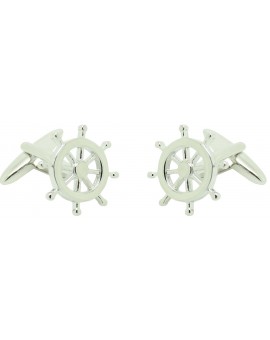Boat Wheel Cufflinks 