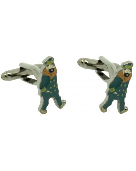 Boutons de manchette Capitaine Haddock Tintin en gros