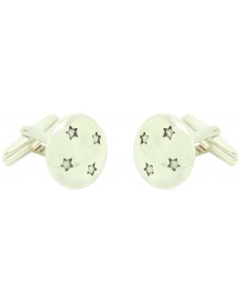 Dragon ball cufflinks 4 stars 925 sterling silver PREMIUM