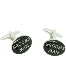 Boutons de manchette Groomsman en gros
