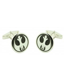 Gemelos para camisa Alianza rebelde Star Wars Plata 925 personalizado 2