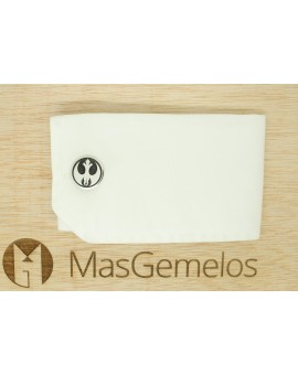 Gemelos para camisa Alianza rebelde Star Wars Plata 925 personalizado