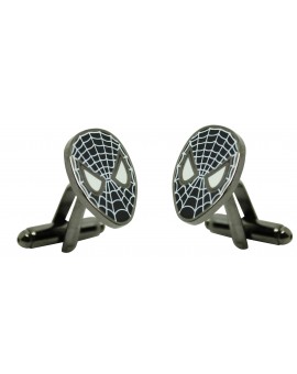 cufflinks of spider-man black
