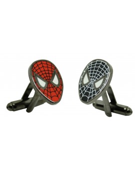 Gemelli da camicia Spider-Man rosso e nero all'ingrosso