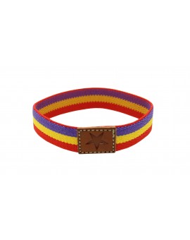 Bracelet with elastic republican star