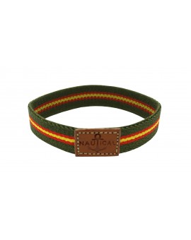 Bracelet with elastic green Spain flag - Nautical