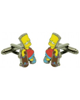 Gemelos de camisa Bart Simpson al por mayor