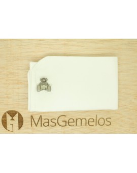 Gemelos para camisa WALL-E silver