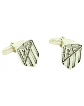 Atlético Madrid Sterling Silver Shirt Cufflinks