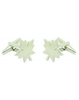 Maple leaf shirt cufflinks
