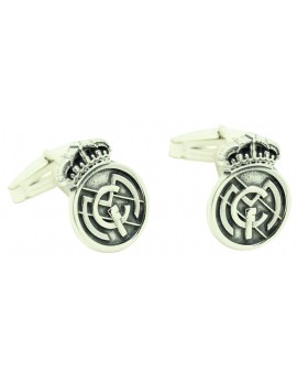 925 Sterling Silber Real Madrid Manschettenknöpfe im Großhandel