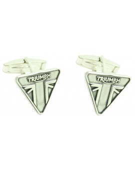 Gemelos para camisa Logo TRIUMPH Plata 925 PREMIUM