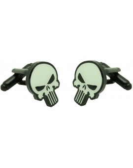 Gemelos para camisa Frank Castle - Punisher skull