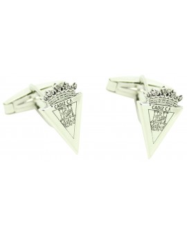 Boutons de manchette Cádiz C.F. en Argent Sterling 925 en gros