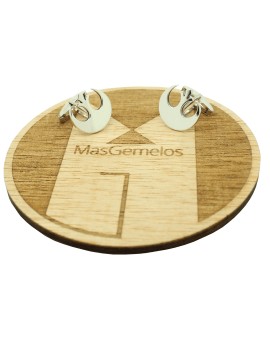 Gemelli per camicia Star Wars Rebel Alliance Legge 925 custom