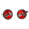 Gemelos de camisa Bicicleta Classic Red al por mayor