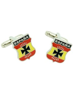 Gemelli da polso con stemma Divisione Blu 250 all'ingrosso