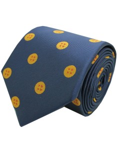 Navy blue Dragon Ball 4-star tie wholesale
